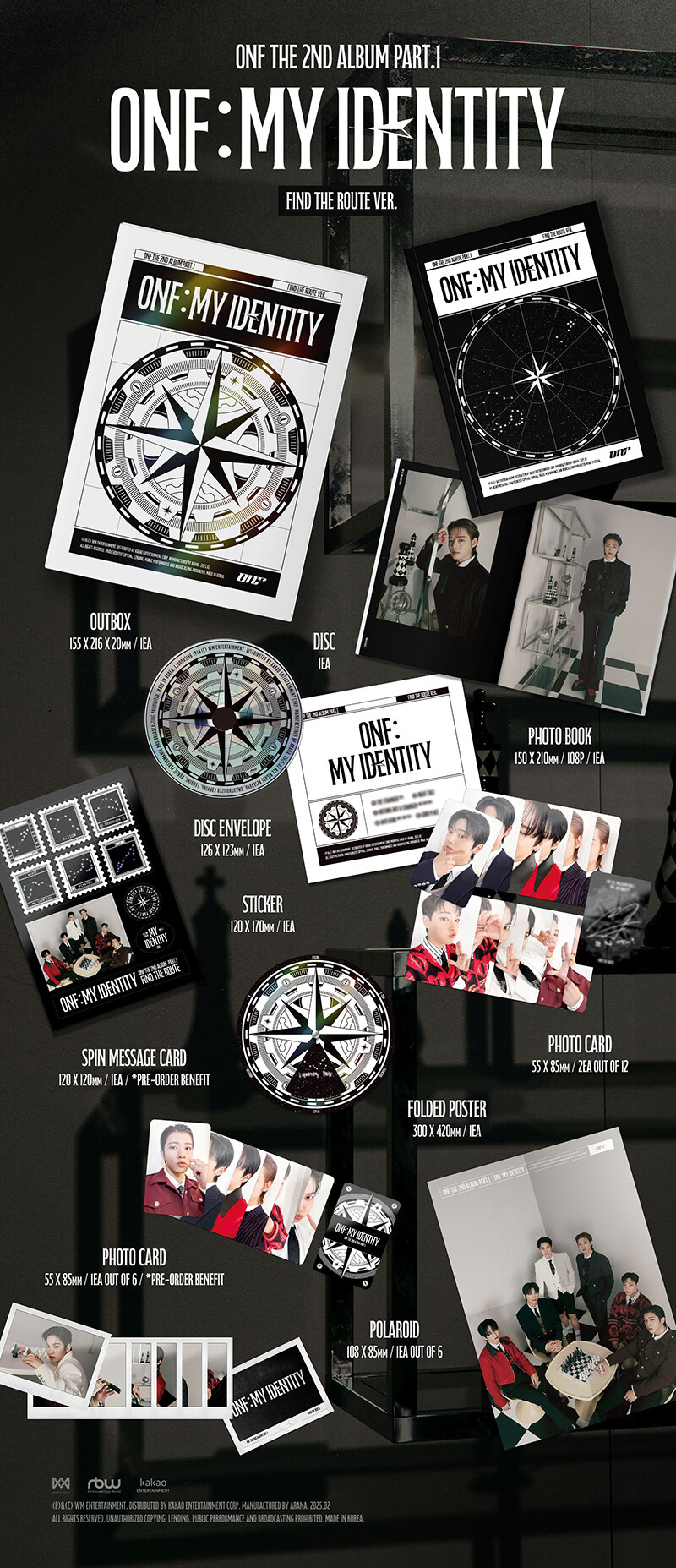 ★非売品◆サインCD◆ONF◆ONF:MY IDENTITY ☆非売品◇サインCD◇ONF◇ONF:MY IDENTITY